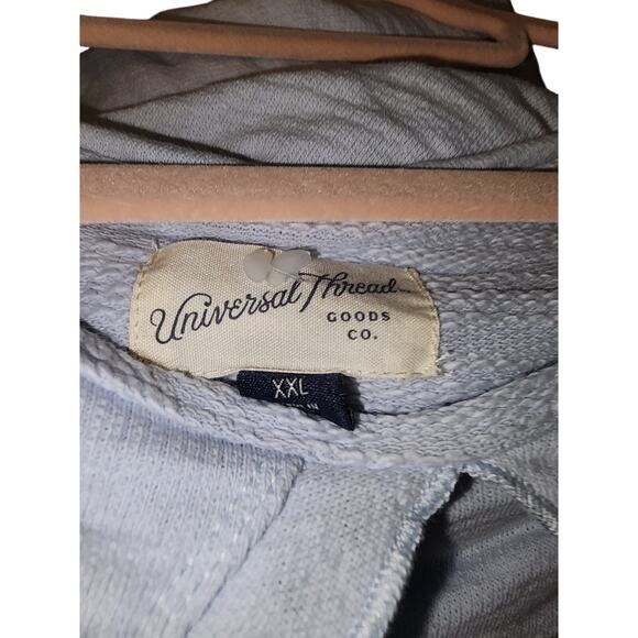 Universal Thread Blue Collared Sweatshirt Size XXL EUC - Picture 5 of 5